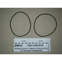 Кольцо уплотн. водяного насоса 127,5х3,3 (Альт)