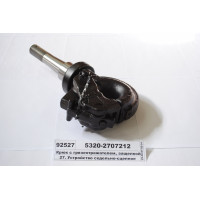 Крюк с грязеотражателем, защелкой и гайкой в сб. 8...