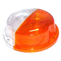 Рассеиватель ліхтаря переднього безбарвно-помаранч...