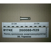 Палець кріплення трещітки 12х38 (Н.Човни)