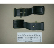 Педаль гальма н/зр з накладкою і пальцями в зборі (АТ)