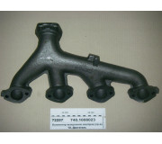 Коллектор выпускной лев/прав (пр-во КАМАЗ)