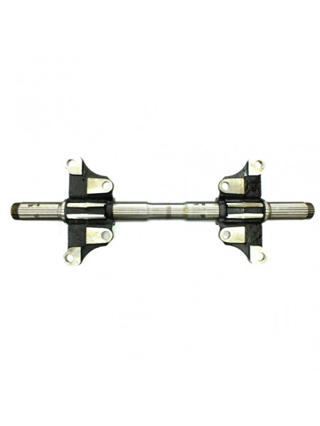 Картинка товара Вісь балансира 10т з кронштейнами (вир-во КАМАЗ)