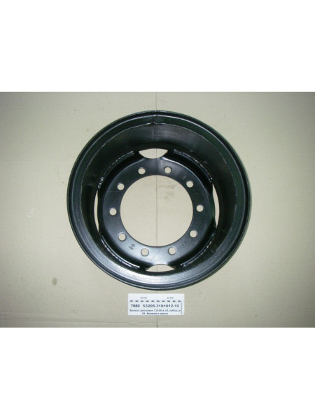 Картинка товара Колесо дискове 7,0-20 з кільцями в зборі (в-ва КАМАЗ)