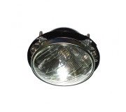 Фара кругла 24В КАМАЗ, КрАЗ з колодкою на корпусі (ОСВАР) герметична
