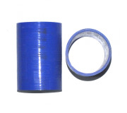 Рукав радіатора 5320, 6520 короткий Ф70х120 силікон синій (СТМ S.I.L.A.)