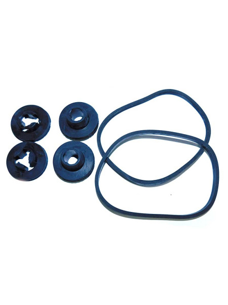 Картинка товара Р/к фильтра топливного (3поз, 6шт) РТИ черн. (Эконом)