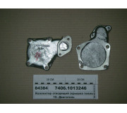 Коллектор отводящий (крышка теплообменника) (пр-ва КАМАЗ)