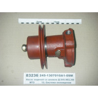 Насос водяний Д-245.9Е2, 30Е2 (зі шківом ) (МАЗ) (...