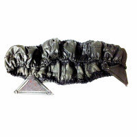 Чохол керма КАМАЗ чорний (шкіра на поролоні) на зм...