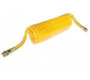 Шланг пов. п / причепа кручений М22х1,5 жовтий (D12х1,5, L = 3,5 м, 22 витка) кінці вздовж (ВТМ S.I.