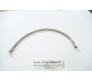 Шланг гальмівний. 800мм, р-р задній в армованому обплетенні (Полюс-Альфа)