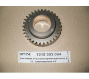 Шестерня z=32 КПП проміжна (ZF)