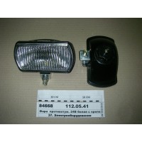 Фара протитум. 24В біла з кріпленням, аналог ФГ152...